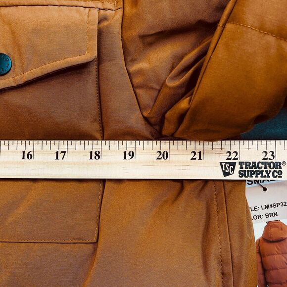 Levi's Mens Sz Small Brown Arctic Cloth Quilted Lined Four Pocket Chore New $29 - Picture 7 of 15